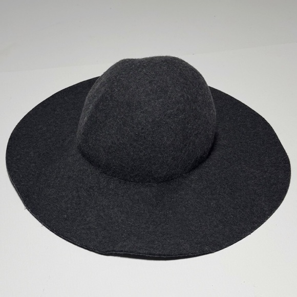 J. Crew Accessories - J. Crew Floppy Felt Wool Hat Gray